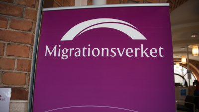 Skylt Migrationsverket
