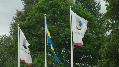 Tre flaggor