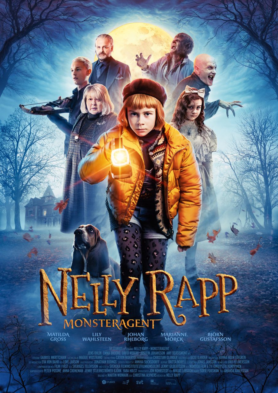 Poster för filmen Nelly Rapp, monsteragent
