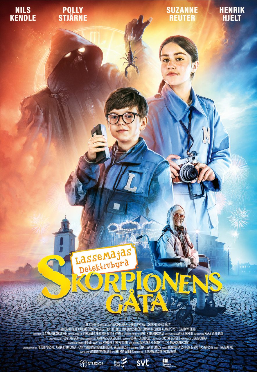 Filmposter för filmen Lassemajas detektivbyrå - Skorpionens gåta