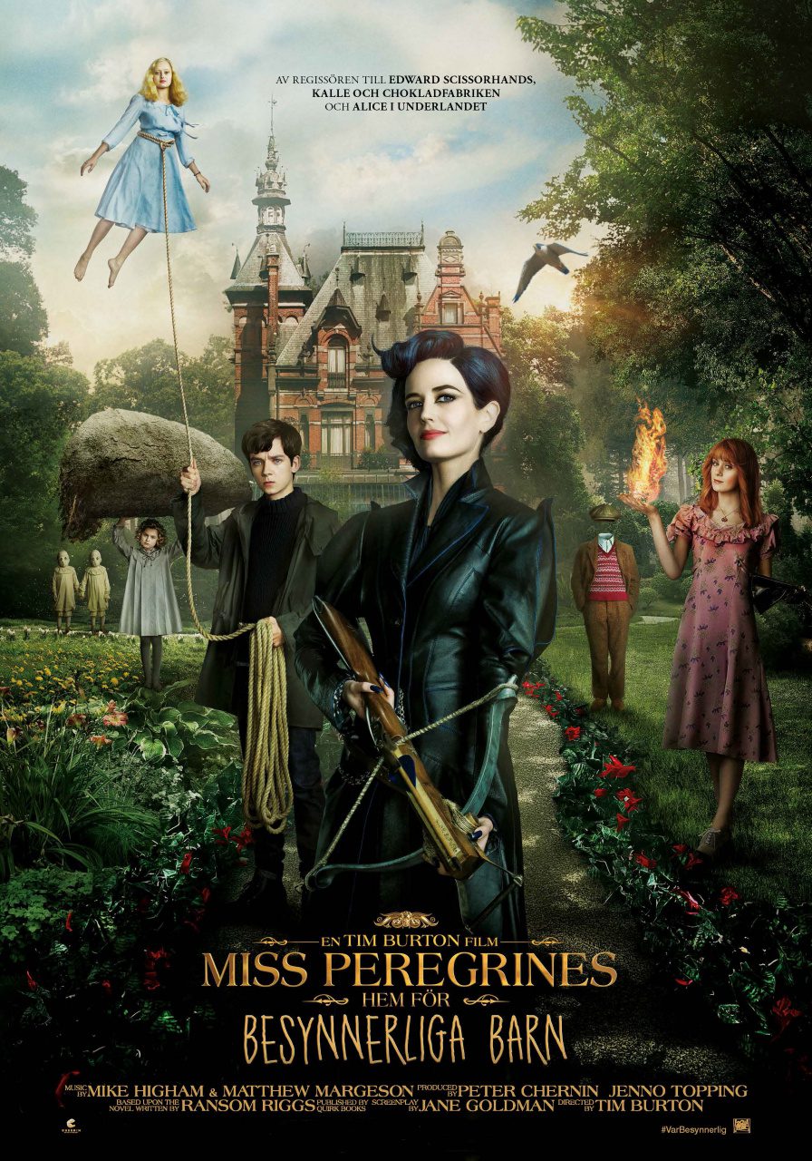 Filmposter för filmen Miss Peregrines hem för besynnerliga barn